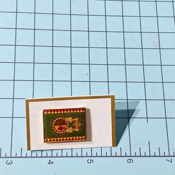 Camp Tahquitz 1983 Enamel Pin Butterfly Clutch - Picture 3 of 3